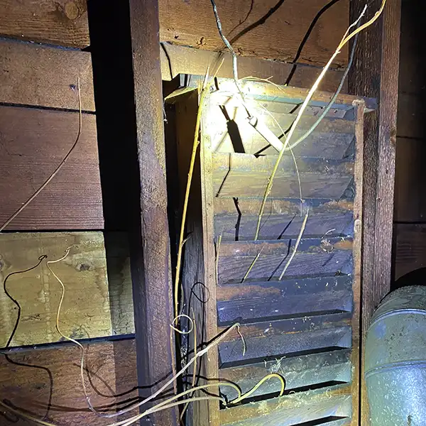 Damaged home wiring.